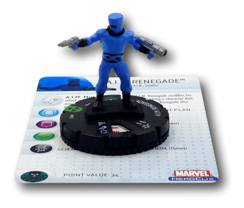 Heroclix The Incredible Hulk A.i.m Renegade #017