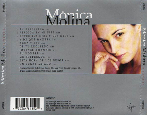 Cd Tu Despedida (mónica Molina) Estándar