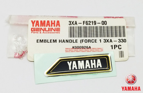 Adesivo Emblema Painel Yamaha T 105 Crypton 03/04 Original