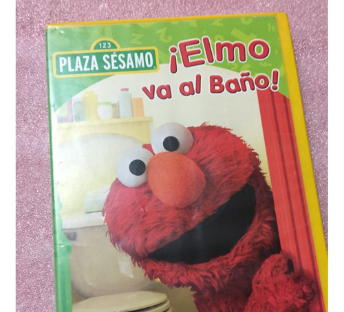 Dvd  - Elmo - Plaza Sesamo - Va Al Baño - Dvd Infantil