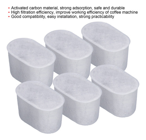 Filtro De Agua Para Cafetera Breville 6pcs Activado