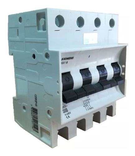 Teromagnética Siemens Tetrapolar 20 Amp 3ka Por E631 