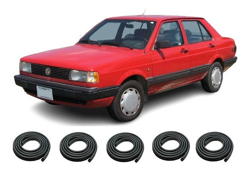 Vw Senda 1983/96 Burletes Kit 4 Puertas + Baul Rapinese 