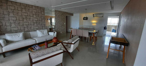 Imagem 8 de 14 de Cobertura Duplex 3 Dormitórios-piscina-150 Mts Mar- Amj188