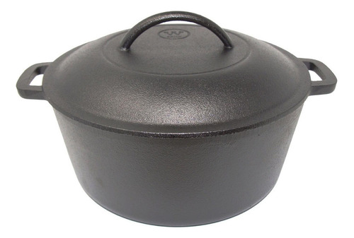 Westinghouse Olla Holandesa De Hierro Forjado Color Negro