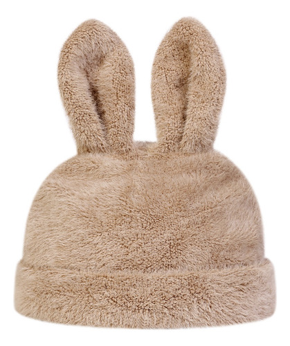 Gorro De Felpa Con Orejas De Conejo, Gorro De Pelo, Gorro