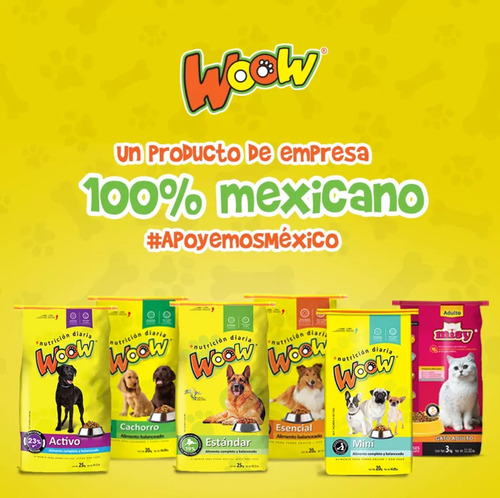 Imagen 7 de 7 de Promoción Woow Mini Paquete De 9 Kg + Plato