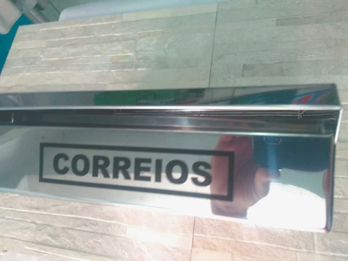 Caixa De Correio Inox Para Embutir Parede