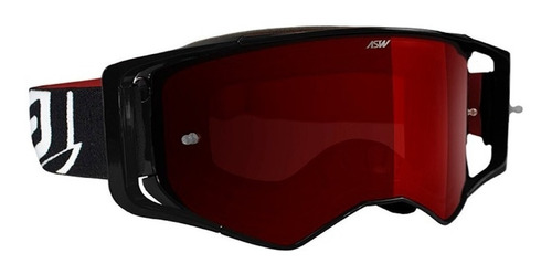 Oculos De Motocross Lançamento Asw Sirus Preto