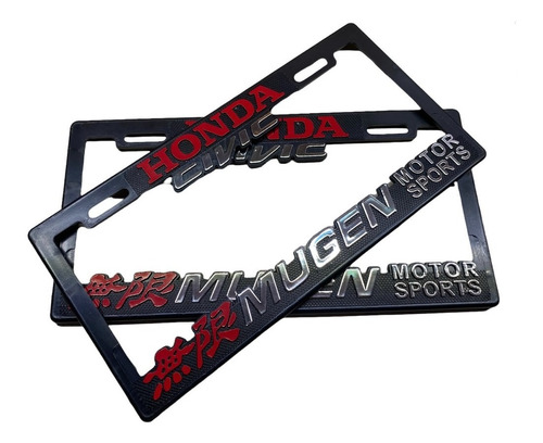 Honda City Civic Insight Accord Hr  Mugen Par Portaplacas Se