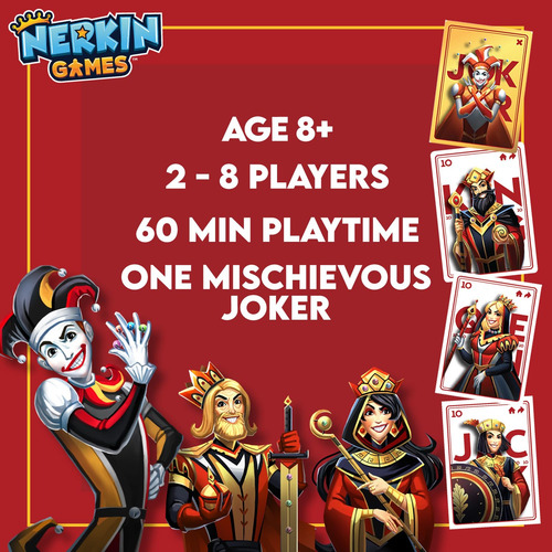 Rolling Jokers | Juego De Mesa De Mármol | 2 A 8 Jugadores |