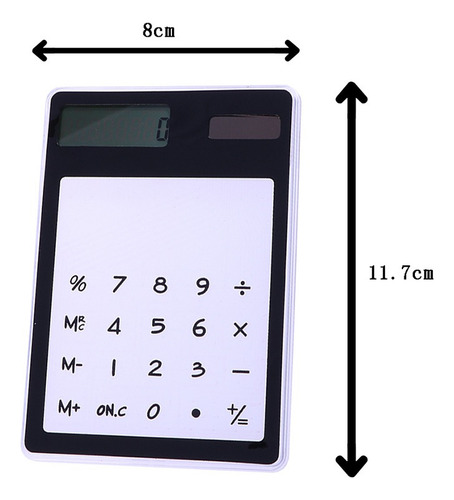 Calculadora De Energía Solar Clear Touch Calculator Ultra De