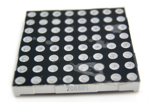 Matriz De Leds Rojo - 8x8-5mm 6cm X 6cm Arduino Atmega Pic