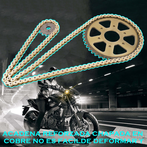Kit De Arrastre Sprockets Para Bajaj Dominar 400 520h-120l
