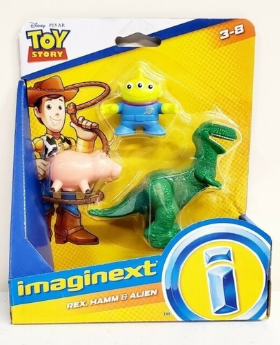 Imaginext Toy Story Rex, Hamm & Alien