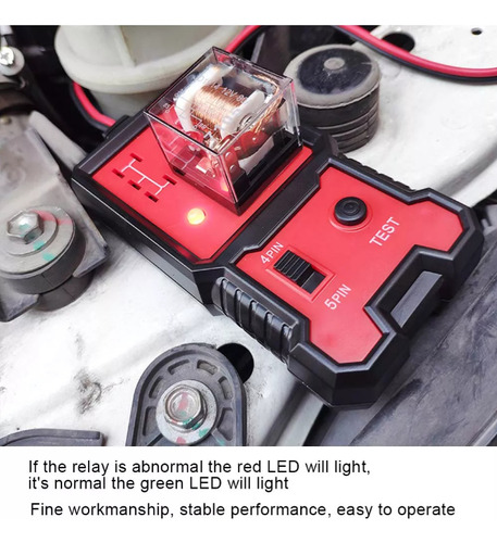 Probador De Relés Automotriz Universal 12v