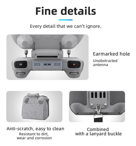 - Protector De Mando Para Dji Mavic 3 Pro Air 2 Rc
