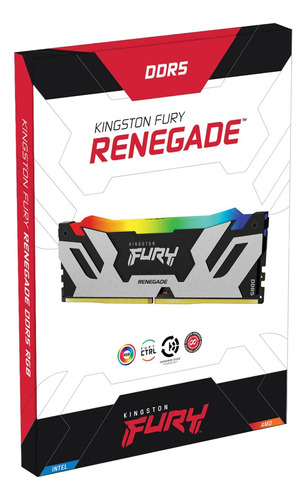 Ram Fury Renegade Ddr5 6400mt/s 32gb 2x16 Kf564c32rsak2-32
