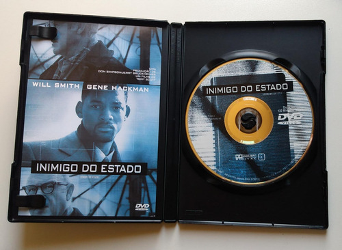 Inimigo Do Estado Dvd Will Smith Gene Hackman