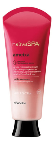  Loção Hidratante Corporal Nativa Spa Ameixa 200ml