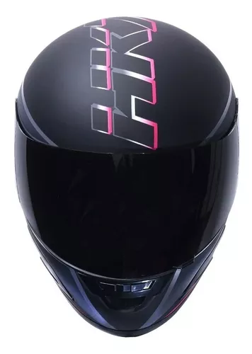 Casco Moto Integral Dama Mujer Vertigo Hk7 Rosa Siamotos+