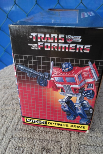 Autobot Optimus Prime Hasbro Die Cast Optimus Prime Rojo Y Azul