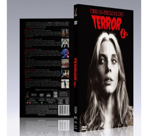 Dvd Obras-primas Do Terror - Vol. 2 (3 Discos)