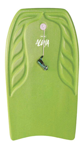 Tabla Barrenador Bodyboard 100cm Playa Surf Mor Reforzada Color Verde