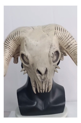 Máscara De Calavera De Cabeza De Vaca De Pascua, Cuerno De V