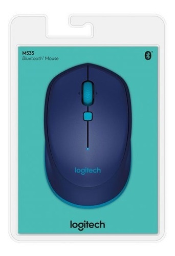 Logitech M535, Mouse Bluetooth Azul