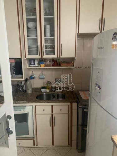 Apartamento Com 3 Dormitórios À Venda, 80 M² Por R$ 450.000,00 - Icaraí - Niterói/rj - Ap1144