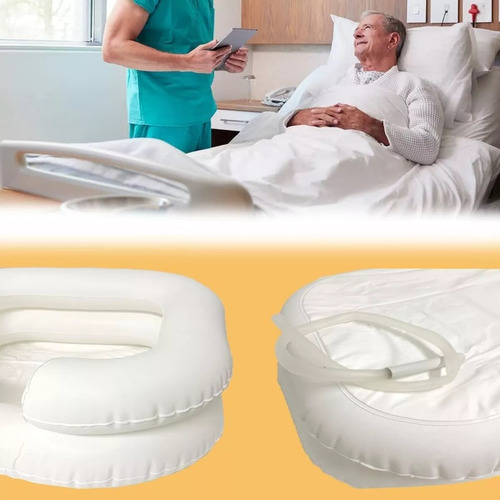 Kit Lavabo De Champú Inflable Para Cama Marin Lavacabezas Portátil Para Discapacidad Baño En Cama Para Enfermos Hospitalizados Encamados Lavado De Cabello Portátil Cuello Ergonómico Fácil De Usar