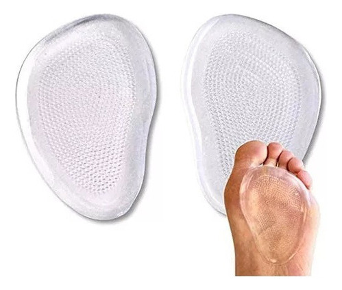 Protector Pies Almohadilla Metatarsal De Gel Silicona X Par 