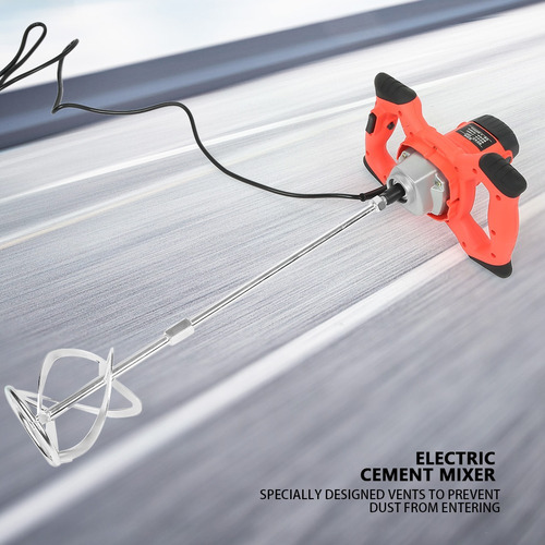 Masilla Eléctrica Industrial De Cemento Ajustable De 6 Veloc