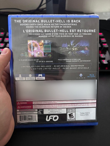 Raiden V Director's Cut Limited Edition Ps4 Nuevo (Usado)