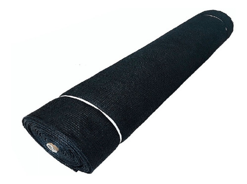 Media Sombra Negra Tejido Rollo 4,20 De Ancho 80% X 25 Mts