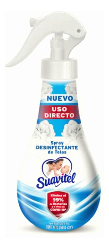 Suavitel Desinfectante De Telas En Spray 350 Ml, Color, 350