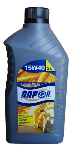 Aceite Bapoil De Motor 15w-40 / Mineral