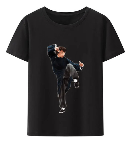 Camisa De Kung-fu Jackie Chan, Camiseta Modal Para Hombre Y