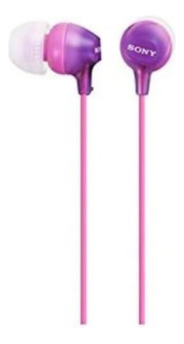 Auriculares Intrauditivos Sony (violeta) Estéreo Violeta Con