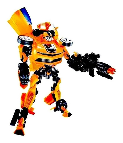 Imagen 2 de 9 de Robot Transformable Bumblebee Jlt W5533-151a La Torre