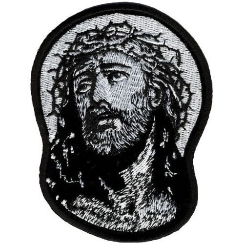 Parche De Jesús Con Corona De Espinas 3 X4 