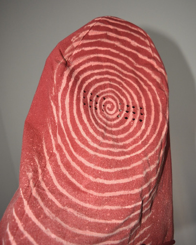 Imagen 4 de 5 de Mascara Uzumaki Spiral Red Donda Facemask Kanye West Uzr3