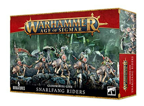Warhammer Age Of Sigmar - Gloomspite Gitz: Jinetes Snarlfang