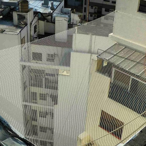 Imagen 6 de 12 de 10m2 Red Para Balcon 1,2mm Malla Redes Proteccion Uv Ventana