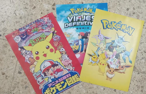 Pack De 10 Posters Surtidos De Pokemon