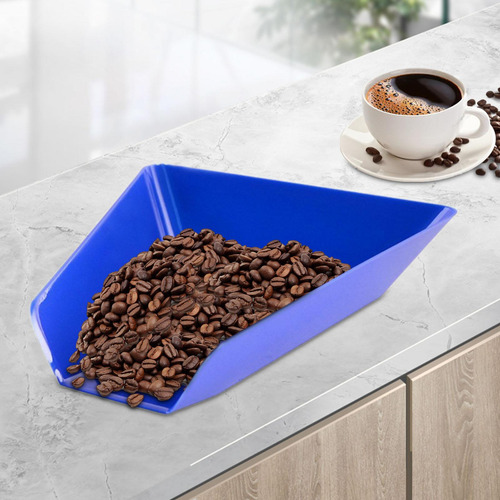 Plato De Pesaje De Granos De Café, Bandeja De Pesaje Azul