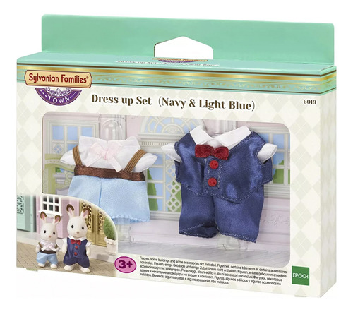 Sylvanian Families Set Traje Smoking Ropa Dresss Up Trex