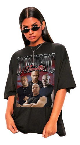 Playera Velocidad Dominic Toretto, Camiseta Rápida