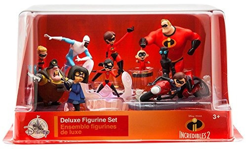 Disney Pixar Incredibles 2 Deluxe Figura Set